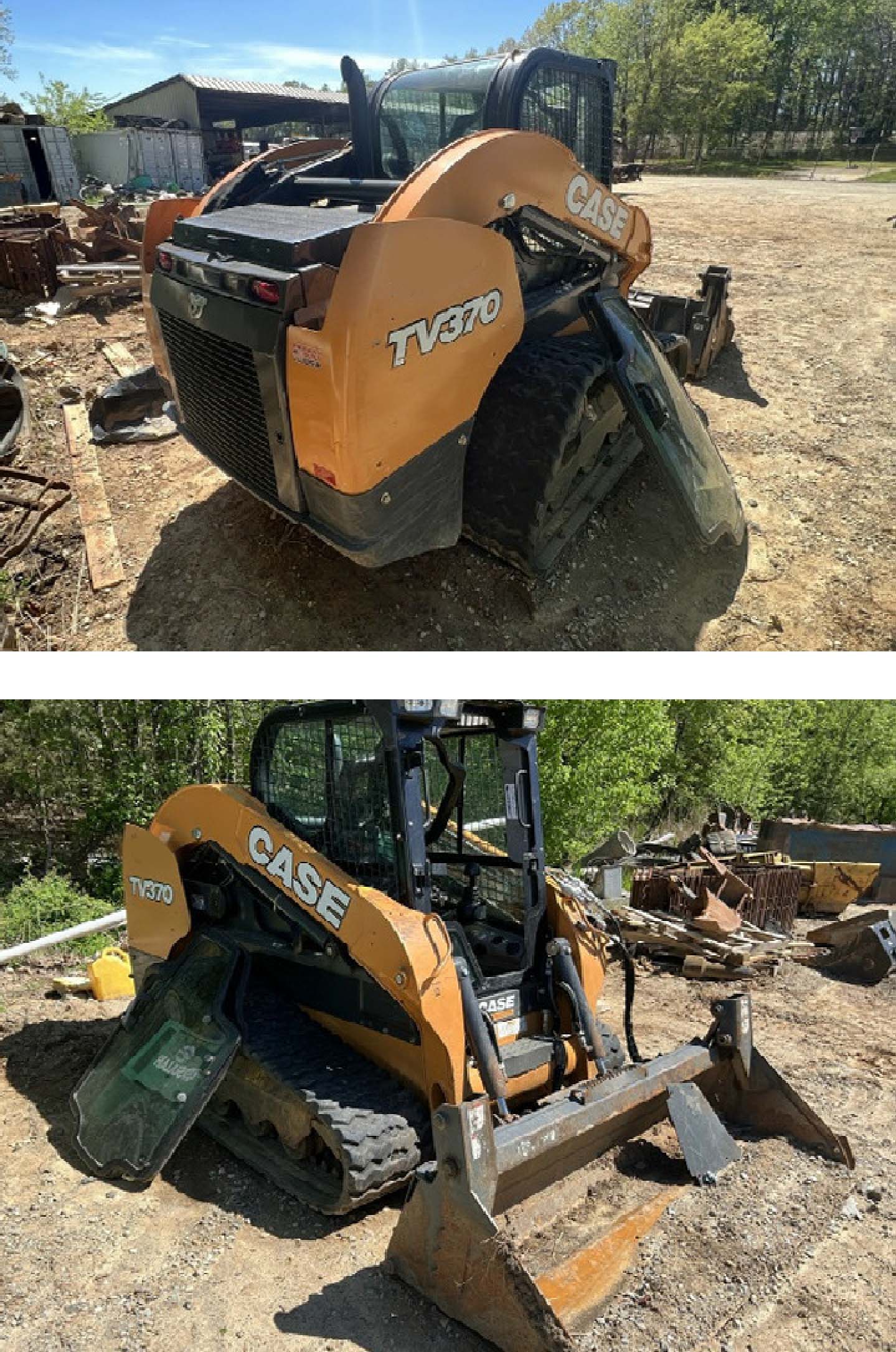 2020 CASE TV370 Skid Steer - Image 3