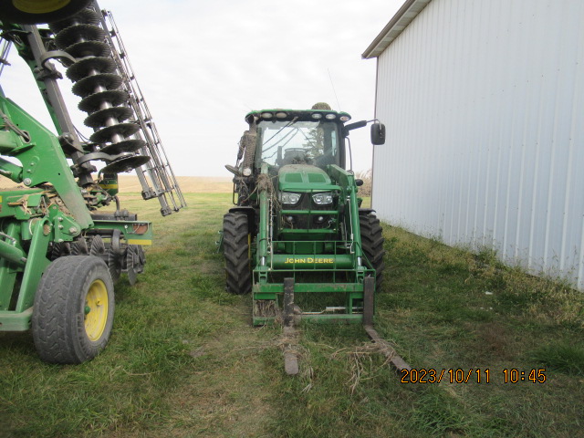 2014 John Deere 6125R Tractor with Loader - Image 2