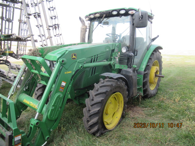 2014 John Deere 6125R Tractor with Loader - Image 8