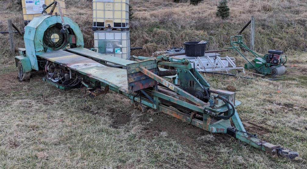 [Auction] 1998 Dejong 1220 Christmas Tree Baler CAG