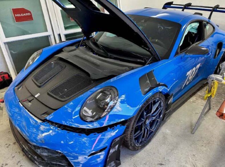 Drowned Treasure A Water Damaged Porsche 911 Gt3 For Sale Buyer Beware