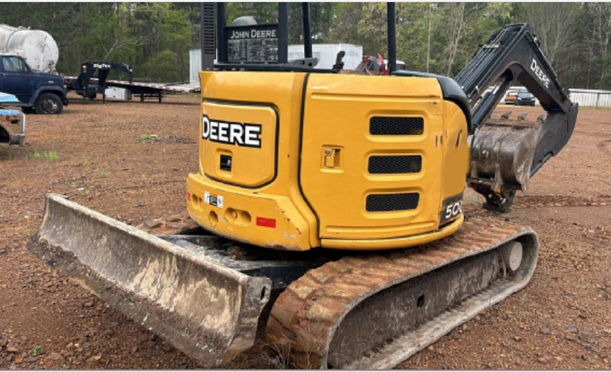 2018 John Deere 50G Mini Excavator - Image 4