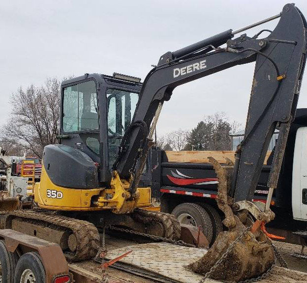 2012 John Deere 35D Excavator - Image 12