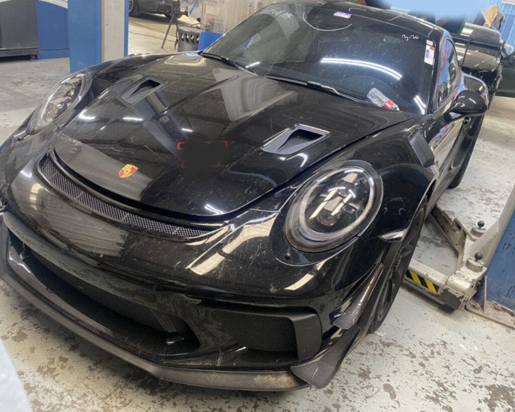 Water Damaged Porsche 911 Gt3 For Sale