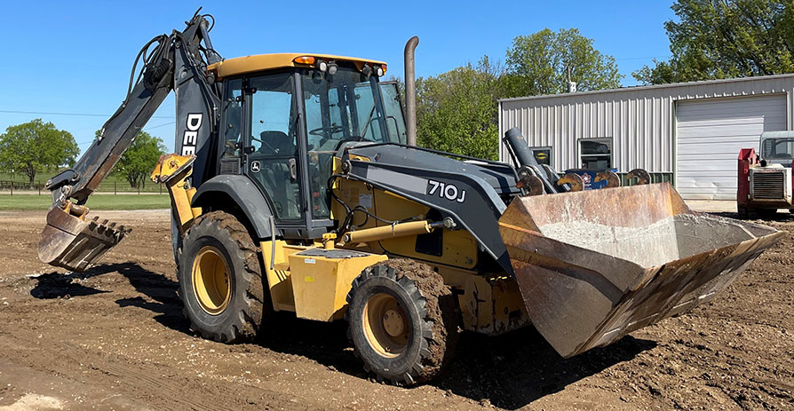 2010 John Deere 710J Backhoe