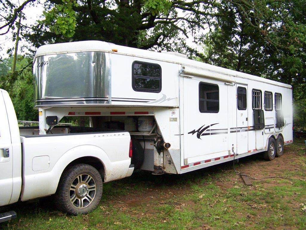 2004 Bison Alumasport Horse Trailer - Image 2