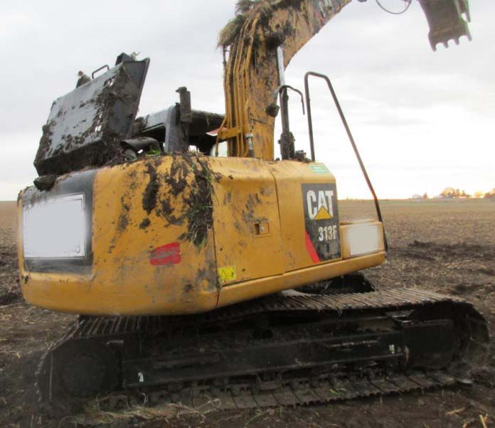 2016 Caterpillar 313F Excavator - Image 3