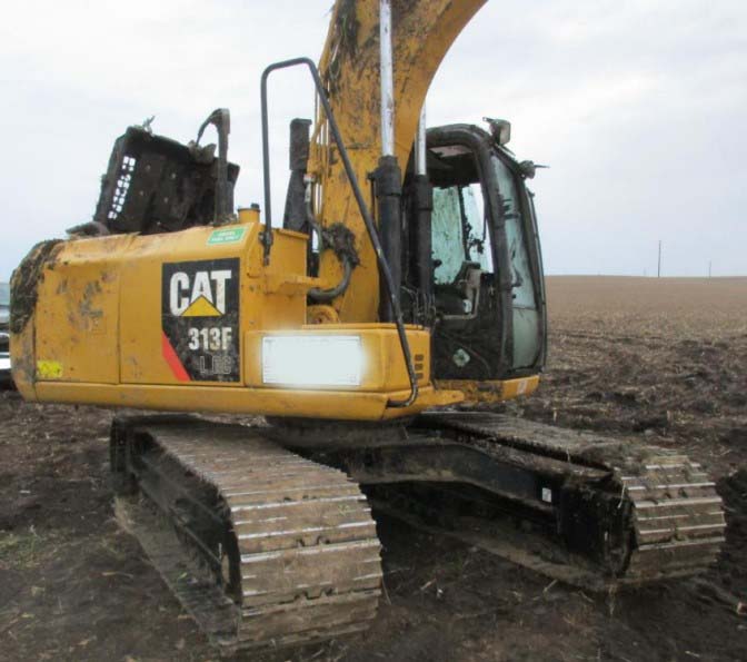 2016 Caterpillar 313F Excavator - Image 4