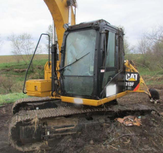 2016 Caterpillar 313F Excavator - Image 6