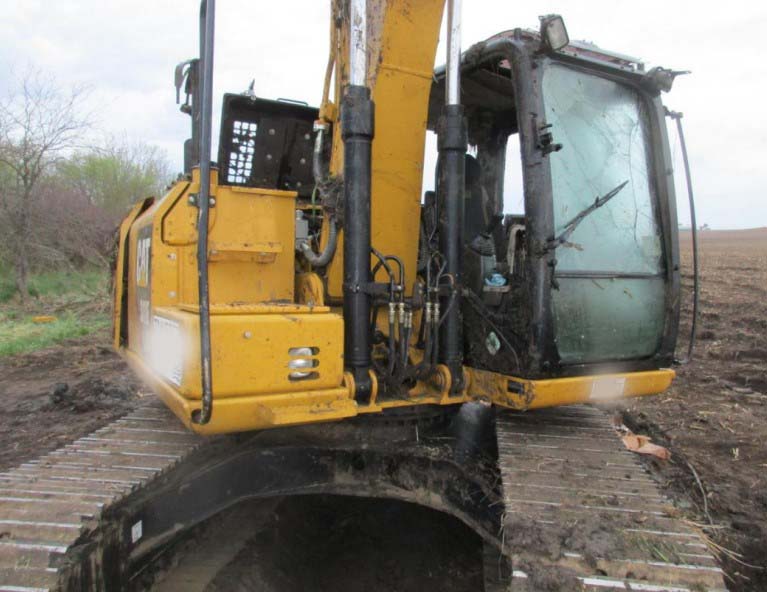 2016 Caterpillar 313F Excavator - Image 7