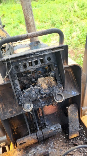 2001 Case 550 Bulldozer - Image 7