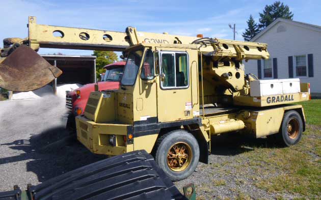 1990 Gradall G3WD Wheeled Excavator
