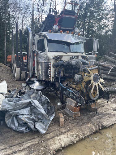 2018 Peterbilt 389 Log Truck - Image 2