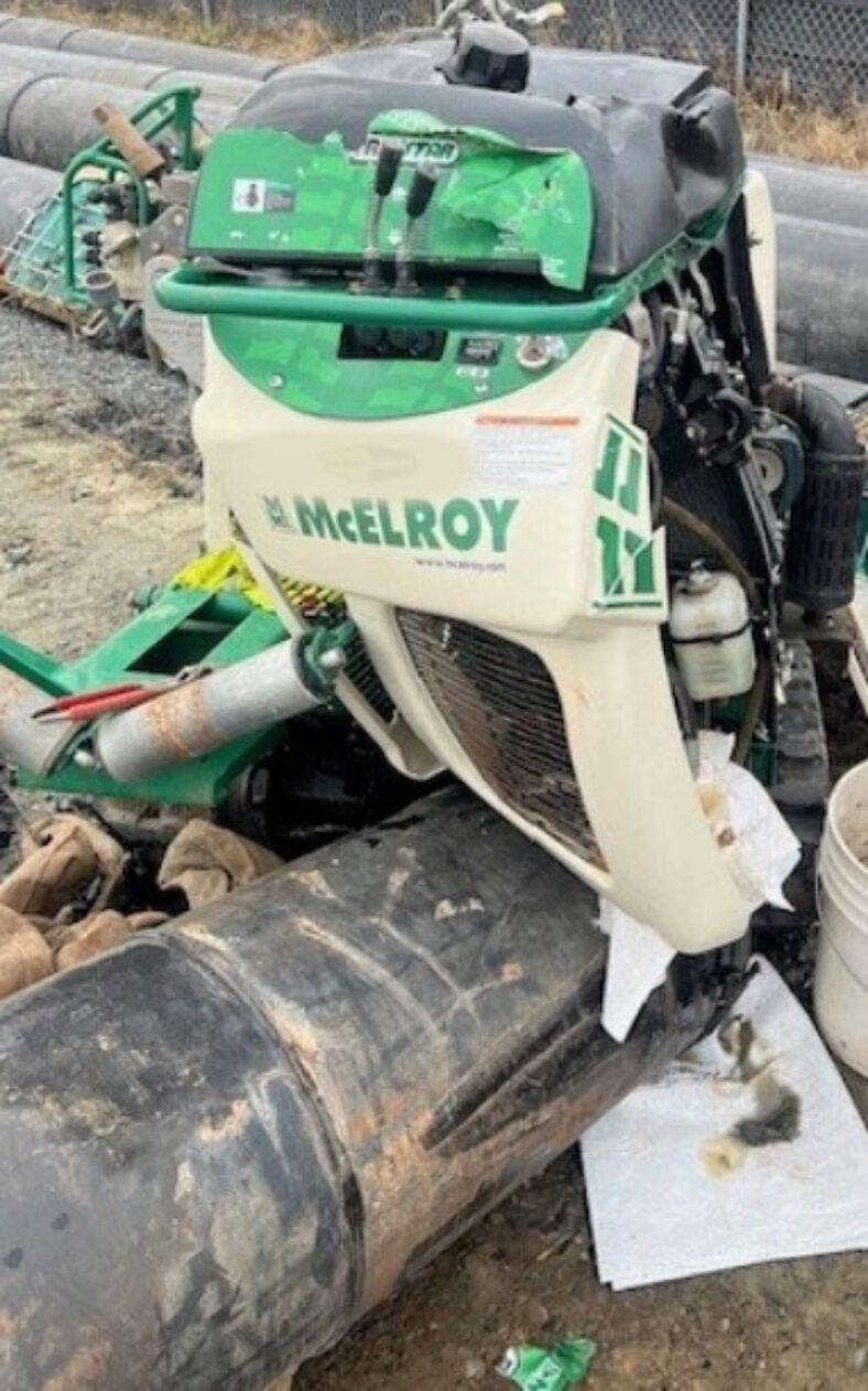 [Auction]: 2022 McElroy TracStar 618 Fusing Machine | est. 794 hours ...