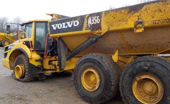 2014 Volvo A35 Articulated Hauler - Image 6