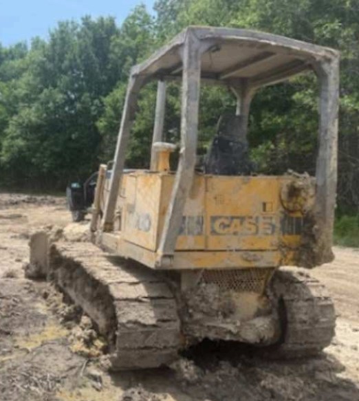 1987 Case 850D Dozer - Image 4