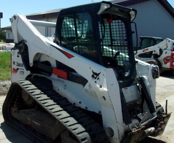 2018 Bobcat T870 Skid Steer