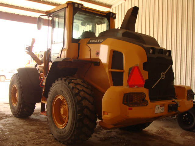 Cab from a 2024 Volvo L90H Wheel Loader