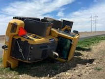 Cab from a 2024 Volvo L90H Wheel Loader - Image 6