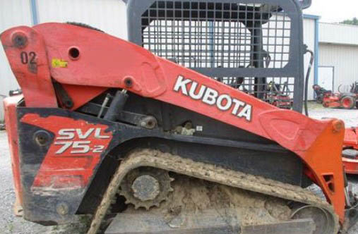 2014 Kubota SVL75-2 Track Loader