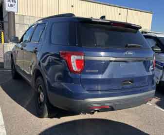2017 Ford Explorer Police Vehicle - Image 4