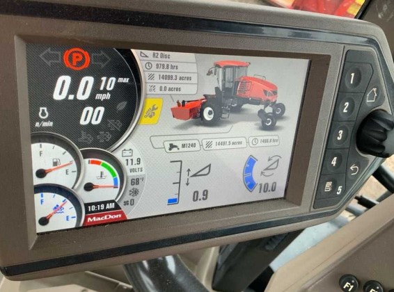 2023 MacDon M1240 Self-Propelled Windrower - Image 6