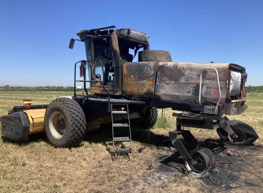 2005 Challenger SP115B Swather - Image 2
