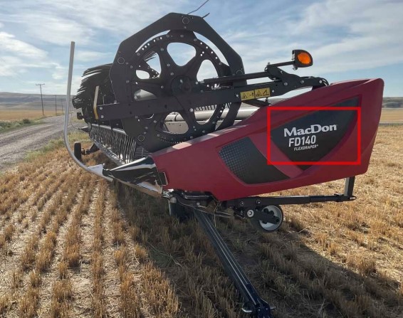 2018 MacDon FD140 Flexdraper Header