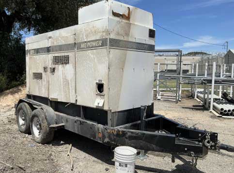 2016 Multiquip DCA125 Towable Generator
