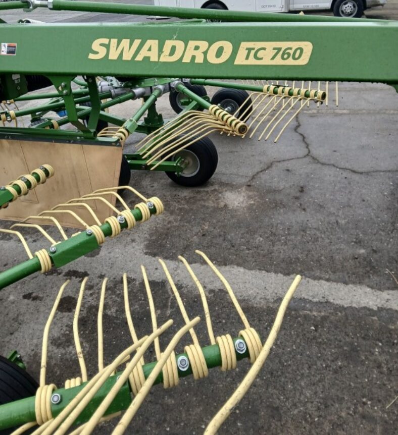 [Auction]: 2023 Krone Swadro TC760 Hay Rake | Washington | damaged | CAG