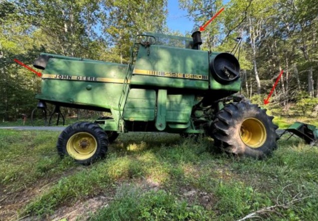 1981 John Deere 6620 Side Hill Combine - Image 8