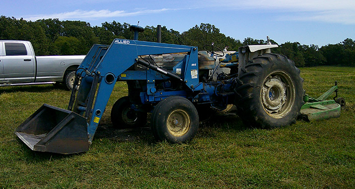 1997 Ford 7600 Tractor