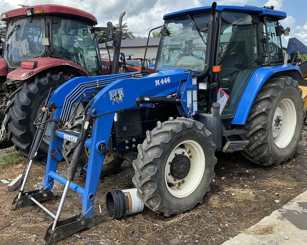 [Auction]: 2003 New Holland TL90 Tractor | est. 3,674 hours miles ...