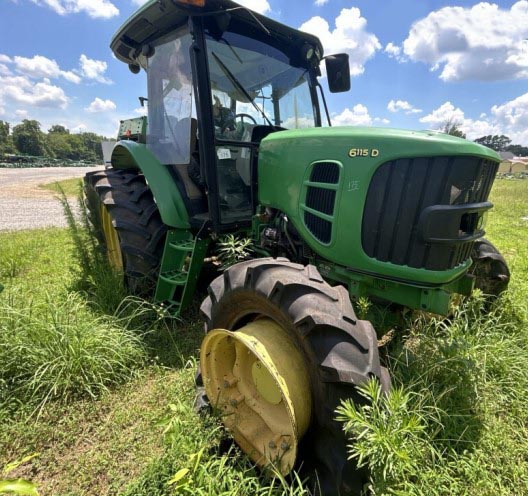 2012 John Deere 6115D Tractor