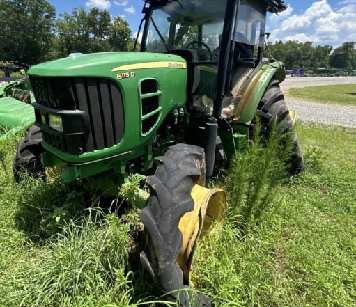 2012 John Deere 6115D Tractor - Image 6