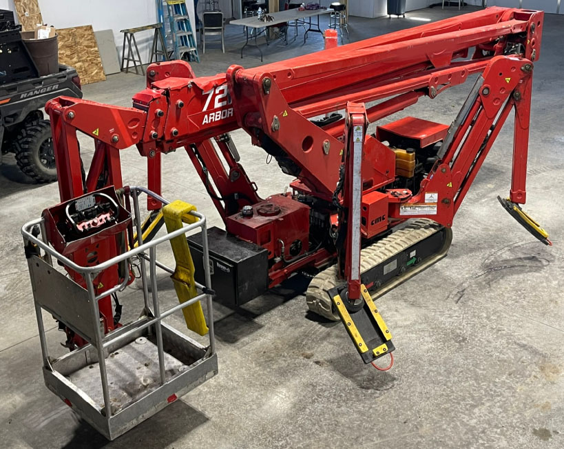 2021 CMC 72HD Arbor Pro Spider Lift - Image 7