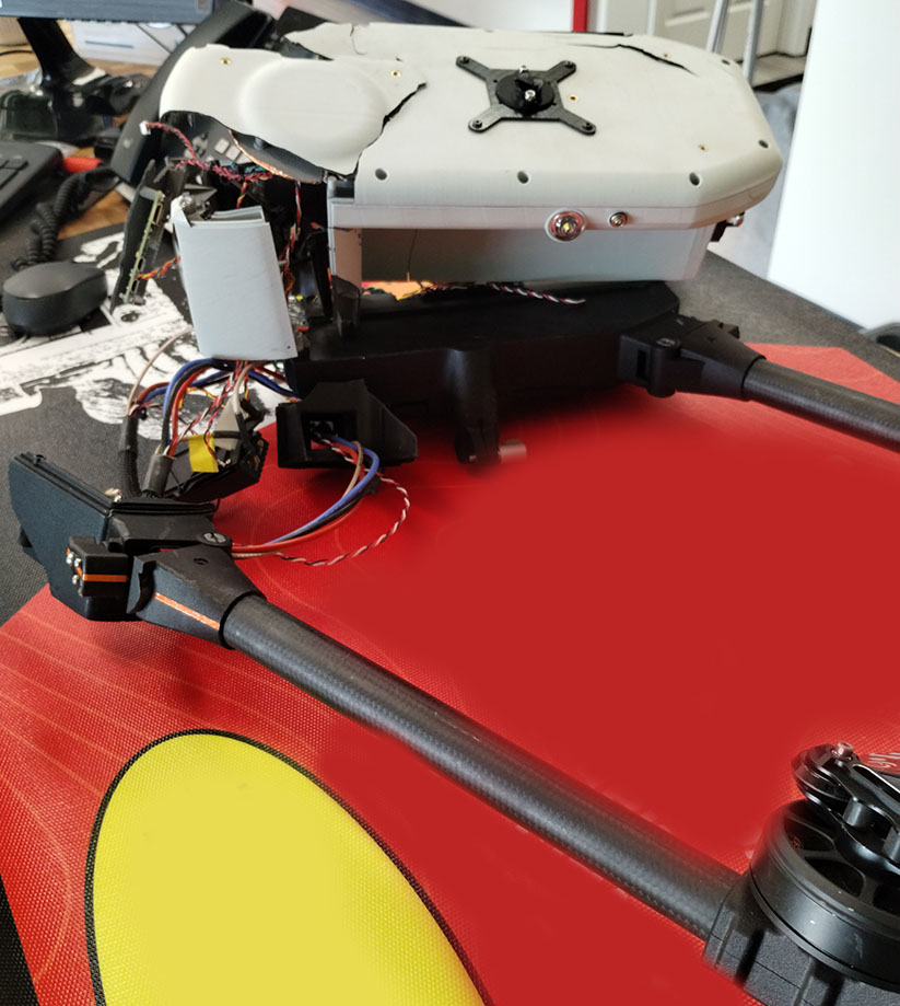 2025 Inspired Flight IF1200A Hexacopter w/ Blue Herelink - Image 3