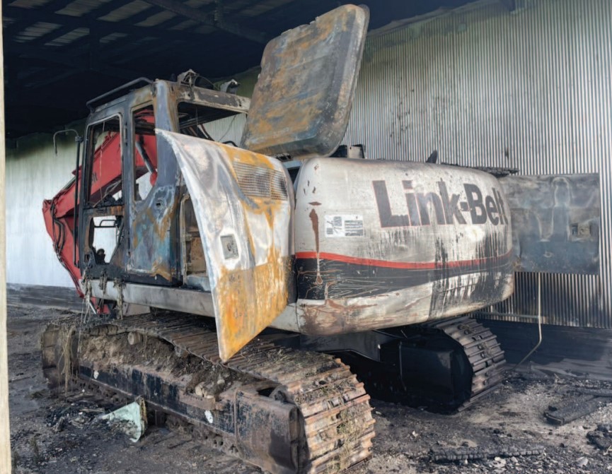 Link Belt 160LX Excavator - Image 3