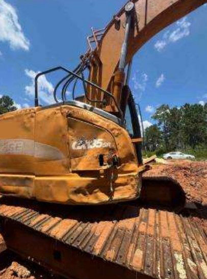 2004 Case 135 SR Excavator - Image 4