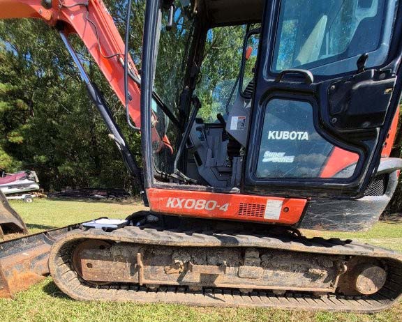 2018 Kubota KX080-4S Excavator - Image 10