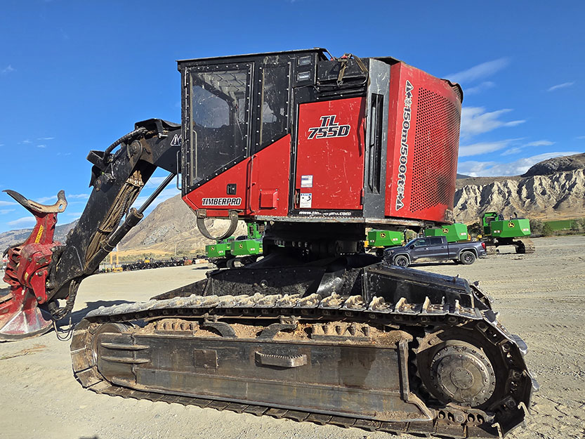 2019 Timber Pro TL755D Feller Buncher