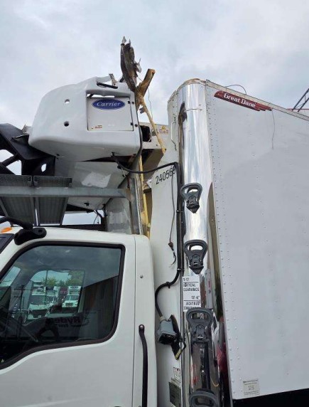 2020 International MV607 Reefer Box Truck