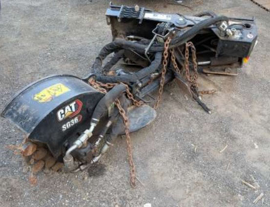 2024 Caterpillar SSL SG36 Stump Grinder - Image 4