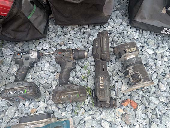 Assorted Contractor Tools