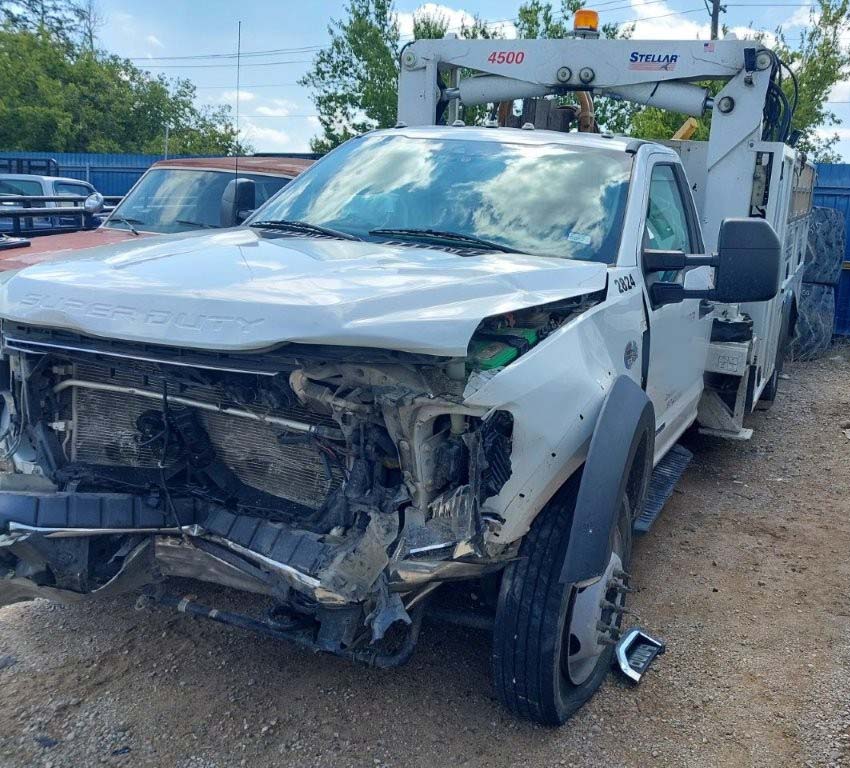 2021 Ford F550 Knuckle Boom Service Truck