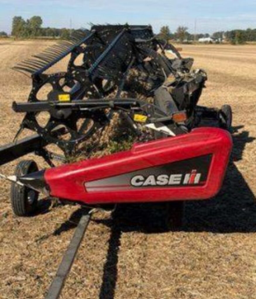 [Auction]: 2012 Case IH 2162 Header | Indiana | damaged | CAG