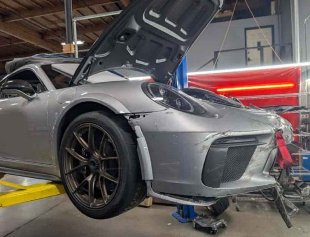 Water Damaged Porsche 911 Gt3 For Sale