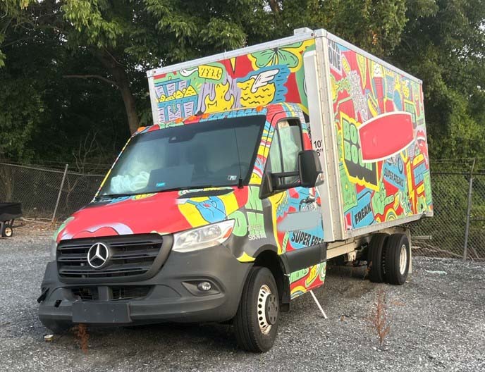 2022 Mercedes MXCC74 Sprinter Reefer Box Truck