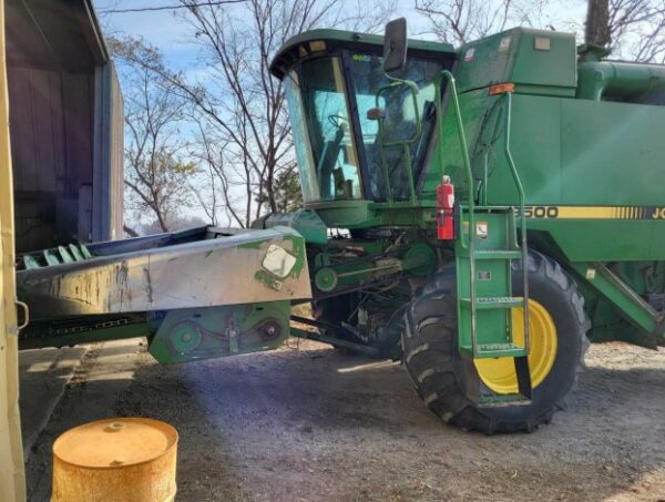 [Auction]: 1989 John Deere 9500 Combine | Engine hours: est 9409 ...