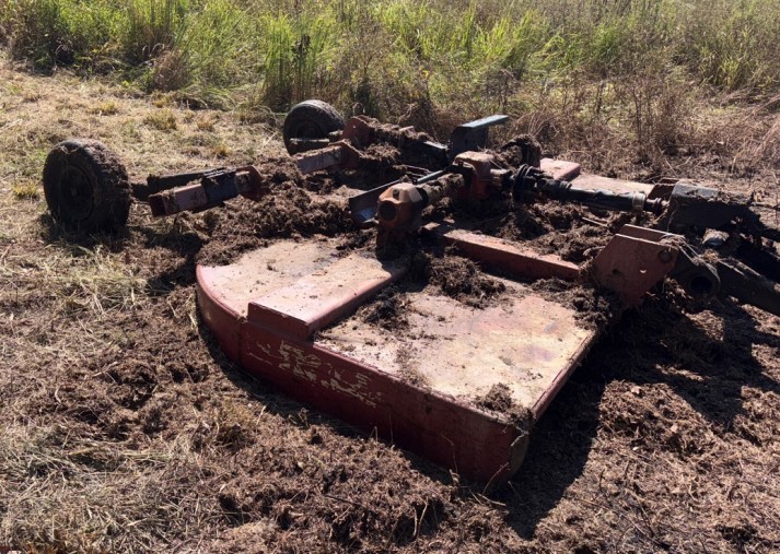 2005 John Deere 6420 Tractor and Bush Hog 3210 - Image 6